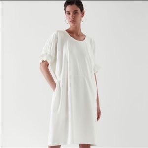 Oversized COS White Sundress, Knee Length, Size L (Fits like 2X)
